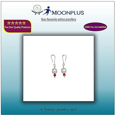 Silver Pearl Earrings, Thottu for kids