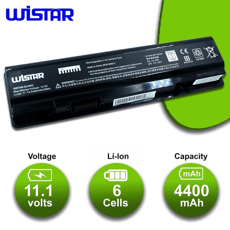 Dell F287H Laptop Battery – Reliable 6-Cell Power, Lightweight, Long-Lasting & Easy to Install