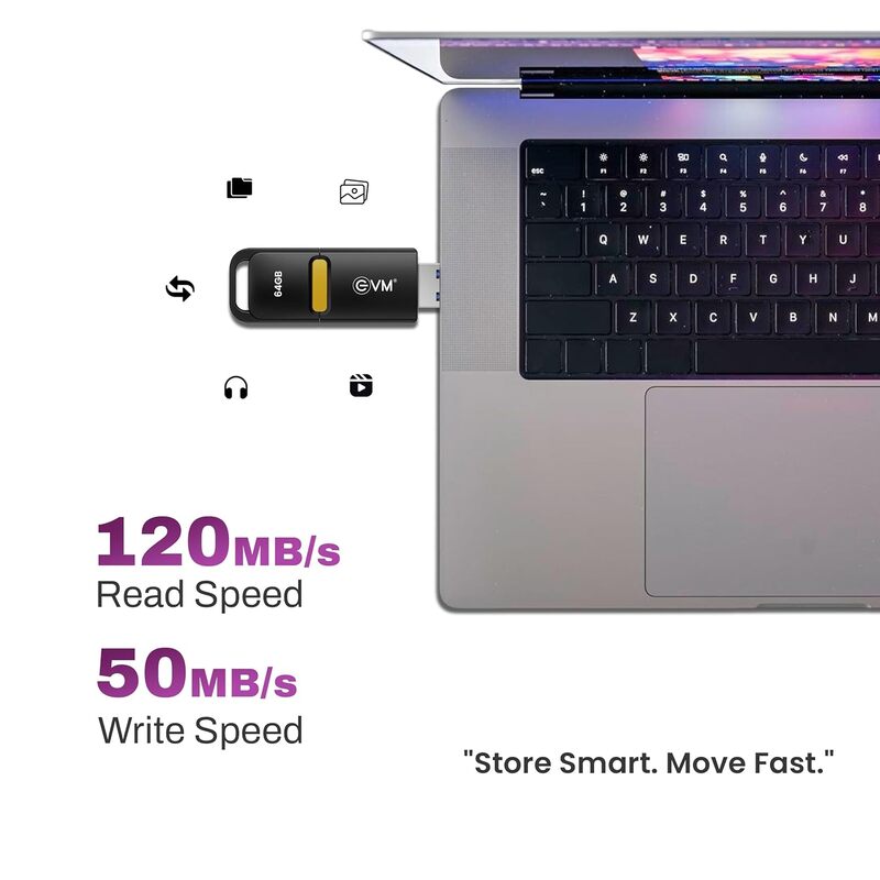 EVM 64GB 3.2 PENDRIVE