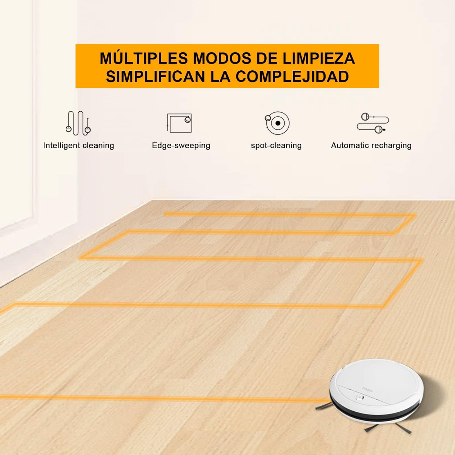 INGCO Robotic Vacuum Cleaner(Gyroscope Style) VCRG30261