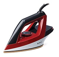Bajaj Splendora 1100 Watts Dry Iron, Red & Black