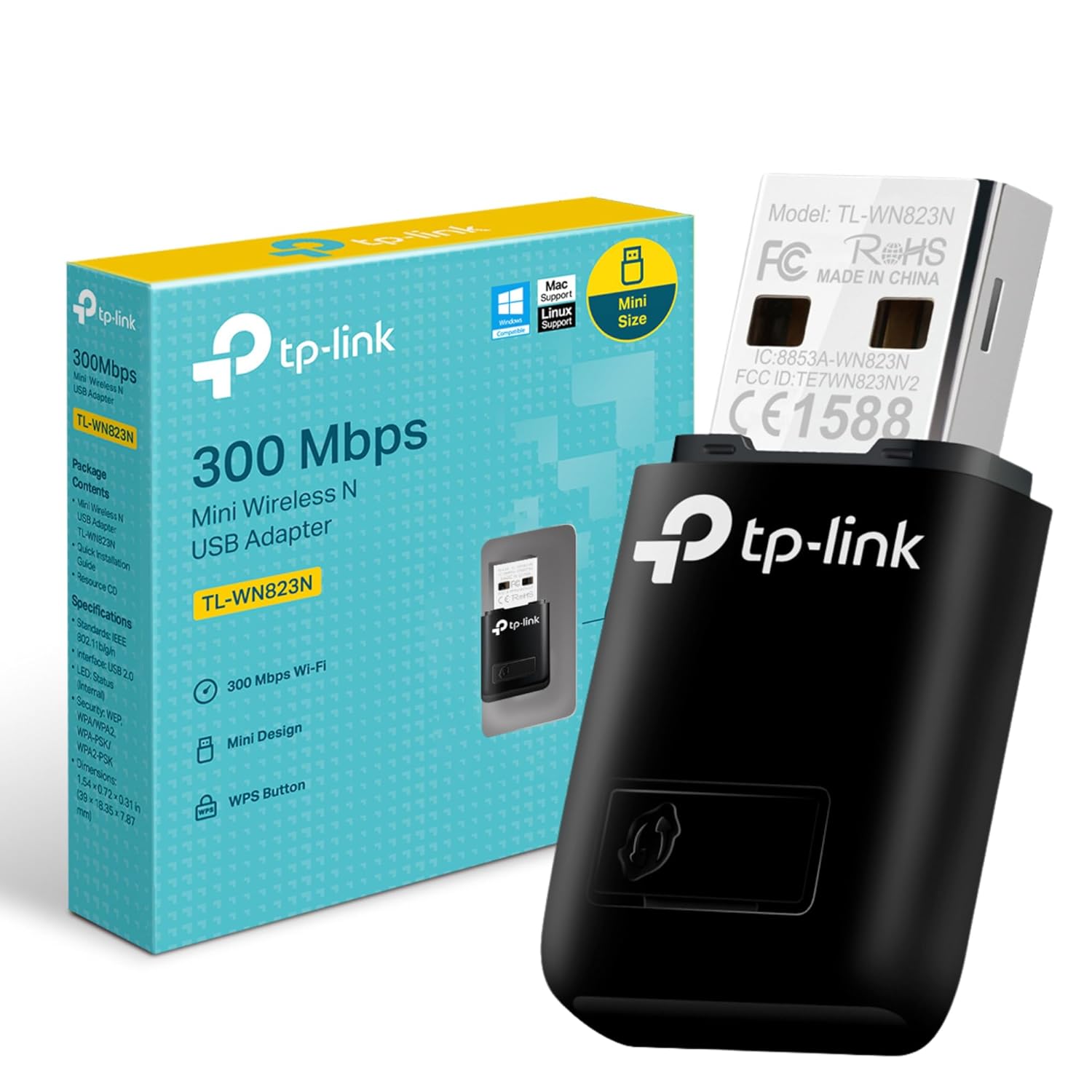 TP-Link TL-WN823N | USB Wi-fi Adapter