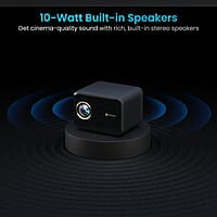 Portronics Beem 460 Smart LED Projector with 1080p Full HD, 4000 Lumens 10W Speakers