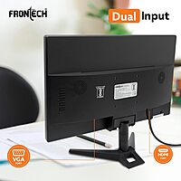 Frontech MON-0061 – 18.5" flat screen monitor with bright visuals, slim profile, and dependable performance for basic computing tasks.