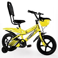 Lifelong Juniors Ride Cycle 14T with Training Wheel, Mudguard for Boys and Girls