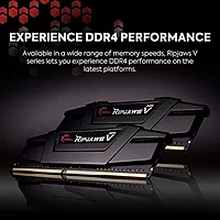 G.SKILL Ripjaws V 32GB (1 * 32GB) DDR4 3200 MHz CL16-18-18-38 1.35V Desktop Memory RAM - F4-3200C16S-32GVK