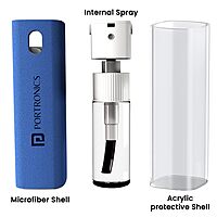 Portronics Swipe 2 Screen Cleaner & Duster – Blue effectively cleans screens and surfaces, ensuring devices remain spotless and smudge-free.