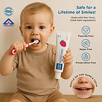 Mee Mee - Toothpaste And Brush - Strawberry