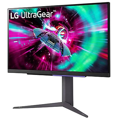 LG 27-inch UltraGear ,UHD 4K Gaming Monitor, 144Hz, 1ms (GtG), AMD FreeSync, HDR400, 27GR93U-B