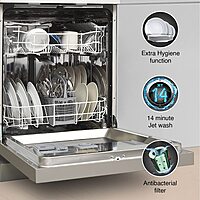 Godrej Eon Dishwasher 12 place setting Anti-Germ CrystaLight powered by UV Technology