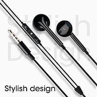 Zebronics Zeb-Buds 30 3.5Mm Stereo Wired In Ear Earphones With Mic For Calling, Volume Control, Multifunction Button, 14Mm Drivers, Stylish Eartip,1.2 Meter Durable Cable And Lightweight Design