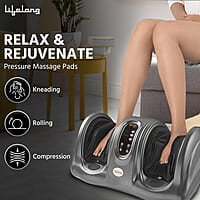 Lifelong Foot Massager Machine for Pain Relief with Kneading function