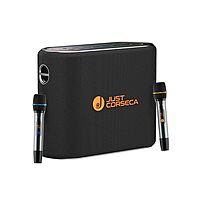 Just Corseca Sonic Sphere 450W Bluetooth Speaker – Karaoke | TWS | 12H Playtime | Black