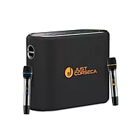 Just Corseca Sonic Sphere 450W Bluetooth Speaker – Karaoke | TWS | 12H Playtime | Black