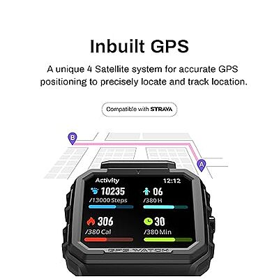 Smart Watch Ambrane Fitshot Axis Black