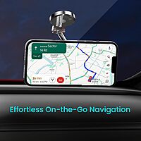 Portronics Mogun 3 – 360° Magnetic Car Phone Mount (Silver) offers a secure grip and versatile viewing angles. Its sleek design complements any car interior while ensuring easy access to your device.