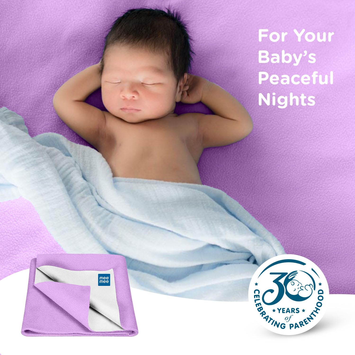Mee Mee - Baby Dry Sheet - Multicolour