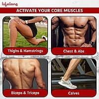 Lifelong Resistance Bands for Workout - Resistance Tube with Foam Handles - Exercise Equipment