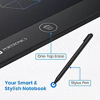 Portronics RuffPad 16 Lite LCD Writing Tablet (POR 3275) – 16 Inch Re-Writable Multi-Color Display
