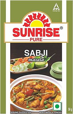 Sunrise Sabji Masala 50 grams