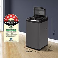 Godrej 7.5 Kg 5 Star Inbuilt heater with Steam Wash & Germ Shield Technology Fully-Automatic Top Loading