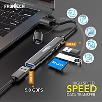 Frontech NC-0040 offers ultra-fast data transfer up to 5 Gbps with durable build and wide compatibility for high-speed connectivity.