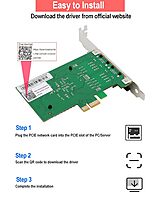 uPort PCIe Gigabit LAN Card – 2-Port 1X Slot offers high-speed network connectivity with dual Gigabit Ethernet ports, perfect for enhancing your PC's networking capabilities and performance.
