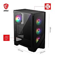 MSI MAG Forge 120A Airflow Cabinet