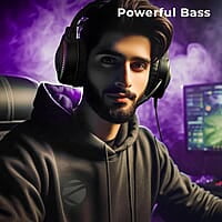 ZEBRONICS New Launch Blitz C Dolby Atmos Gaming Over Ear Headphone, 50Mm Neodymium Drivers, Padded Headband, Lightweight & Comfortable, RGB Lights, Flexible Mic, Type-C Connector,