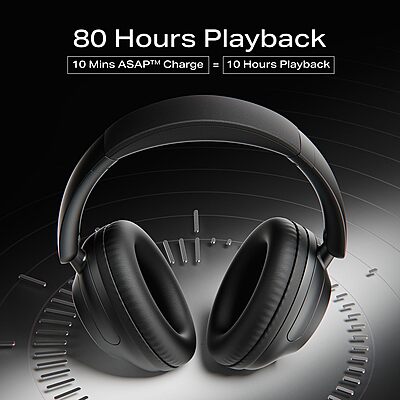 boAt Rockerz 650 Pro (Iris Black) - New Arrival boAt Rockerz 650 Pro (Iris Black) - New Arrival