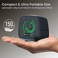 Portronics In Tune 6 – 6W RGB USB Speaker for PC | Compact Design, Easy Connectivity & Vibrant Sound for Gaming, Music & Movies