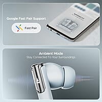 boAt Newly Launched Nirvana Ivy Truly Wireless in Ear Earbuds w/ 50dB Hybrid Active Noise Cancellation, 360º Spatial Audio, Dynamic Head Tracking,Hearables App Support & 50hrs Playback