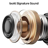 boAt Airdopes 311 Pro w/Up to 50 HRS Playtime, ASAP Charge(10min=150 Mins), Dual Mics w/ENx Tech, Transparent ID, 50 ms Low-Latency Beast Mode, IPX4 Truly Wireless in Ear Earbuds