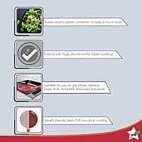 Wonderchef Royal Velvet 24 cm Non-Stick Fry Pan 3 mm  1.8 litres