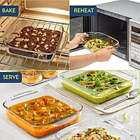 BOROSIL SS INSULATED CURRY SERVER SET OF 2