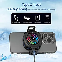 Portronics Cool XG Mobile Cooler – Magnetic, Black. This innovative cooler features a sleek design, powerful cooling technology, and easy magnetic attachment for optimal mobile comfort on the go.