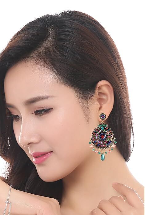 Bohemian Multi-Color Earrings