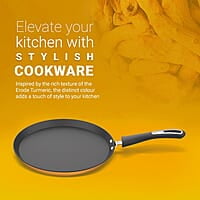 Preethi Dura Collection Non Stick Tawa, 28 cm, Gas & Induction Compatible