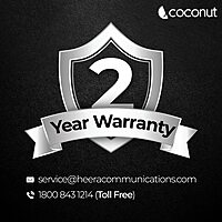 Coconut WM27 Jade Wireless Optical Mouse – Bluetooth & 2.4GHz Wireless | 1600 DPI | Ergonomic Design | Home & Office Use | Black | 1 Year Warranty