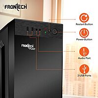Frontech FLINT FT-4277 Mid-Tower Gaming Case RGB