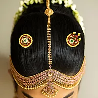 Suriya Pirai Chandra Pirai Hair Ornament Bharatanatyam