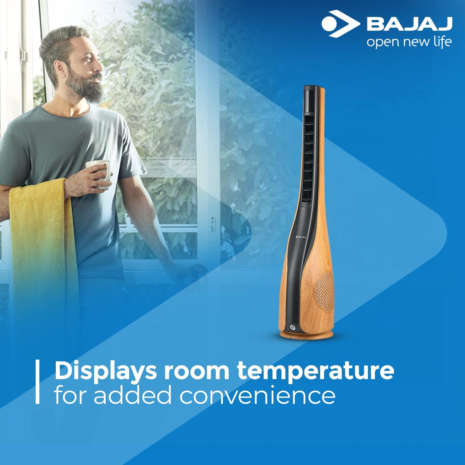 Bajaj IVORA LED Panel 9W CDL Square