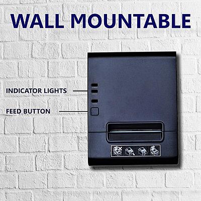 Atpos AT-302 80mm 3 Inch Thermal Receipt Printer | Auto Cutter | USB+LAN