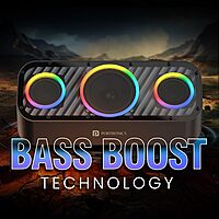 Portronics MicroBlast POR 2393 Bluetooth Speaker – 60W | 2.1 Channel | RGB | Black