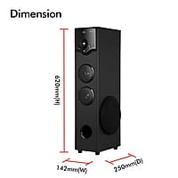 Zebronics BT460 Tower Speaker