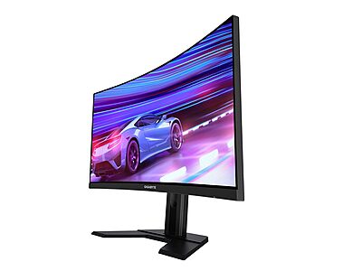 GIGABYTE, 27-Inch 165Hz VA Panel 1440p QHD Curve Gaming Monitor, G27QC