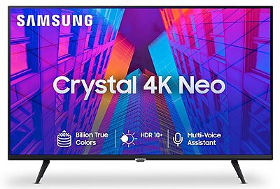 Samsung 108 cm (43 inches) Crystal 4K Neo Series Ultra HD Smart LED TV UA43AUE65AKXXL