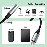 Zebronics LTAUX10 Lighting to Aux Converter