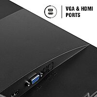 Lapcare 19 Inch LED Monitor – HD+ 1440×900 | 16:10 Aspect Ratio | Fast Response | Built-in Power Supply | HDMI & VGA | Tilt Stand | Wall Mountable | 3 Year Warranty