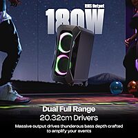 Zebronics Roxor Plus Trolley DJ Speaker